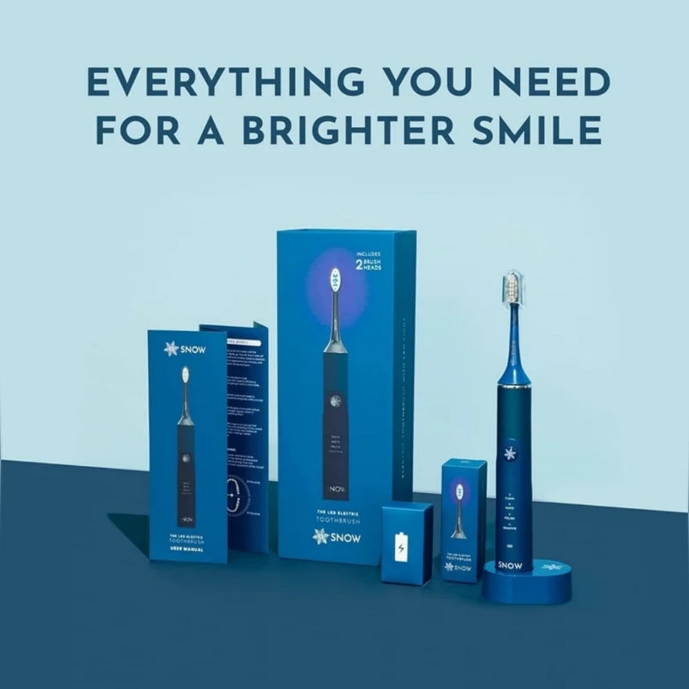 $20 OFF! SNOW LED Teeth Whitening Toothbrush